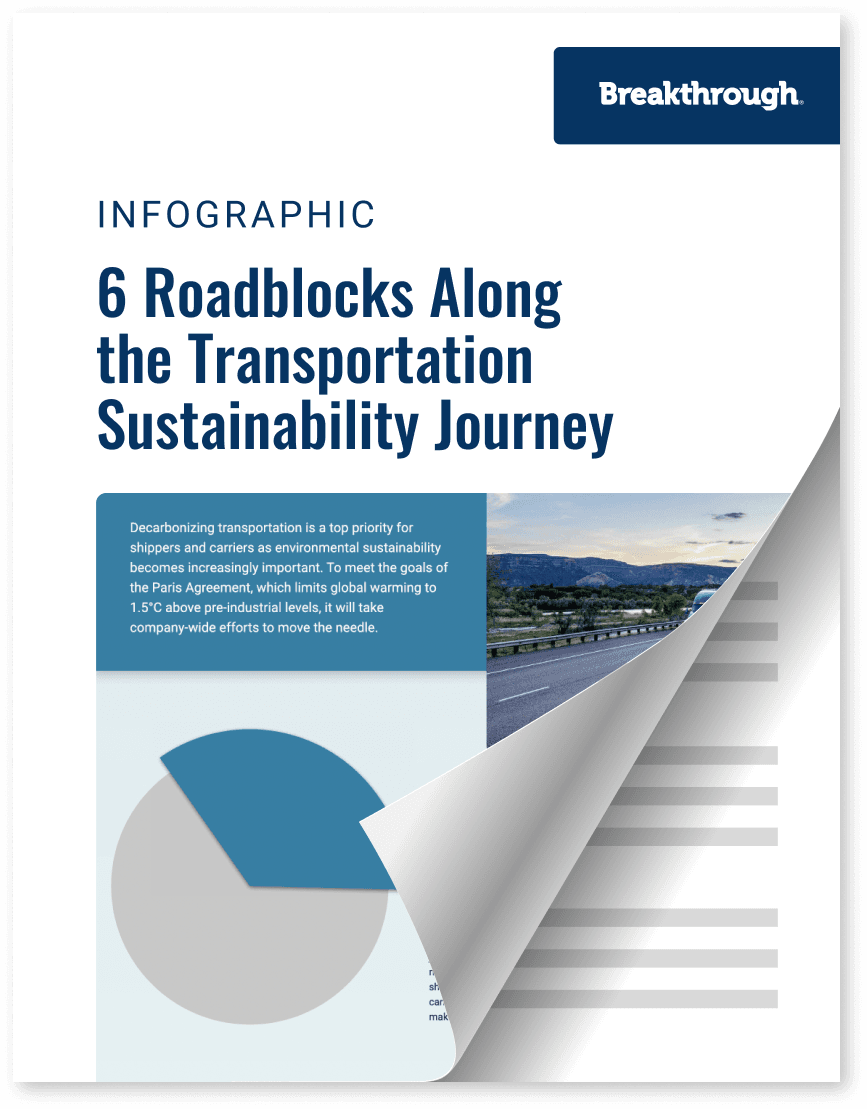Six Roadblocks Along the Transportation Sustainability Journey