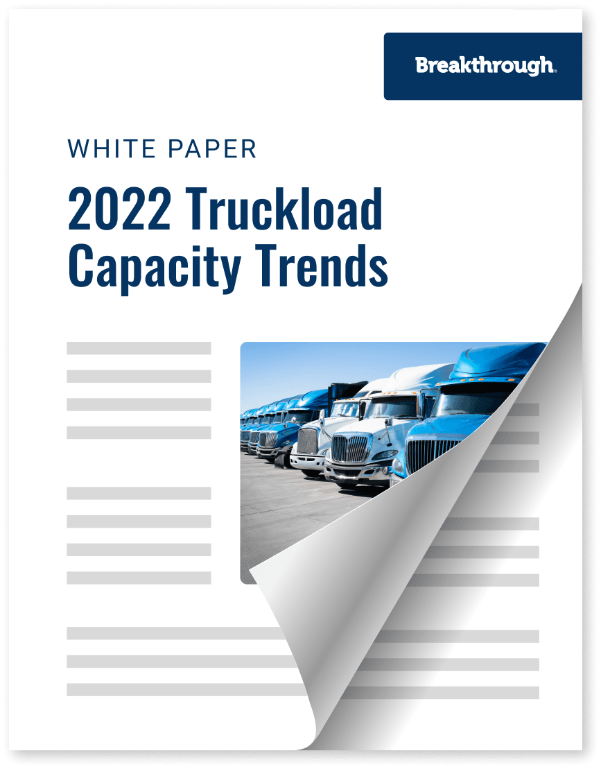 2022 Truckload Capacity Trends